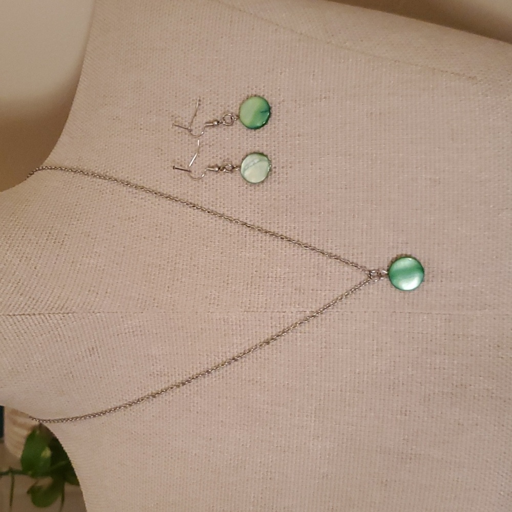 Handcrafted Earrings and Necklace Set